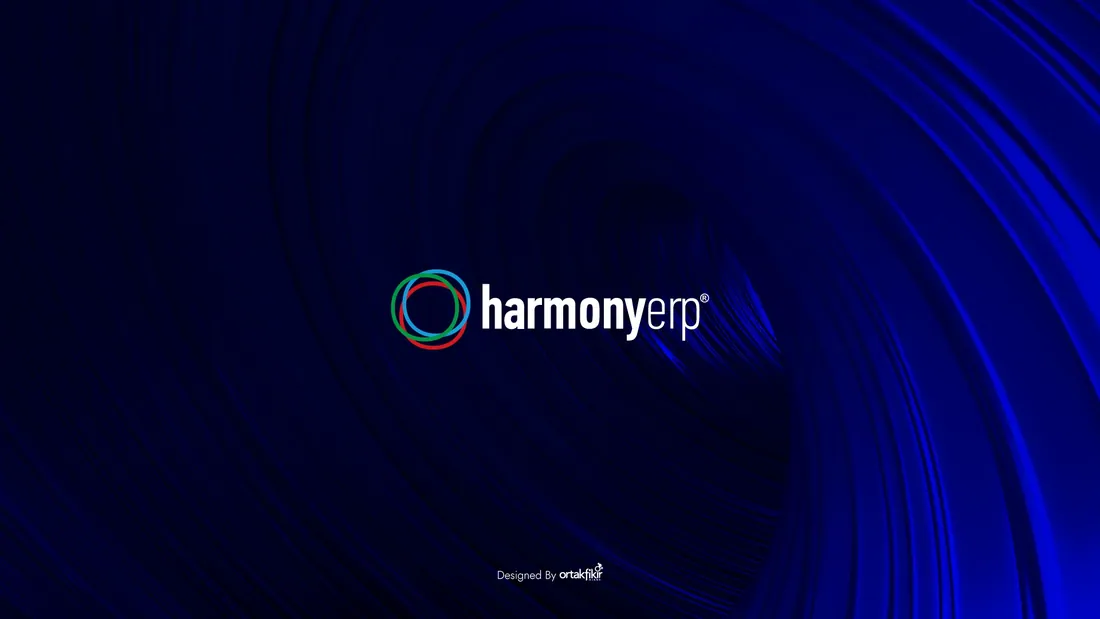 HarmonyERP projesinin kapak görseli